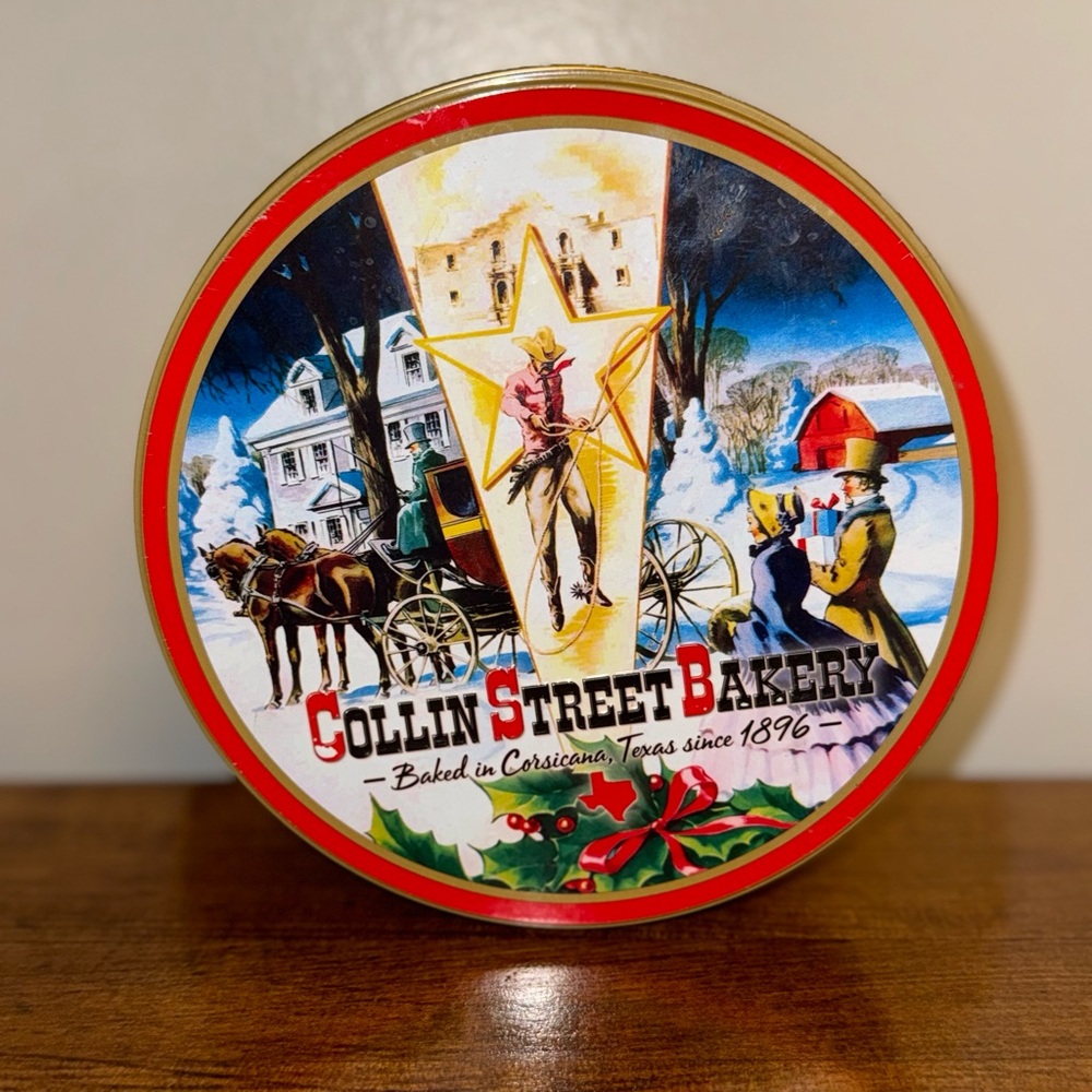 Vintage Holiday Tin